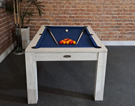 Signature Chester White Solid Wood Pool Dining Table, 6ft: Warehouse Clearance