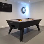 Rasson Apollo Pool Table: Black Edition