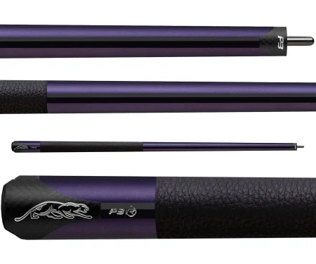 Predator P3 Purple Pool Cue with Leather Wrap