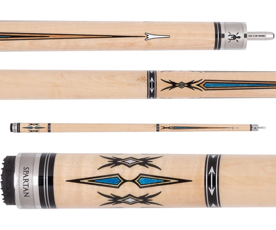 Spartan SPR04 Pool Cue - FREE Carbon Fiber Victory Shaft for Limited Time!